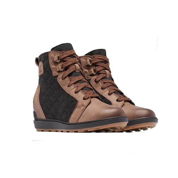 Sorel Ankle Boots in Brown and Black - Picture 1 of 12